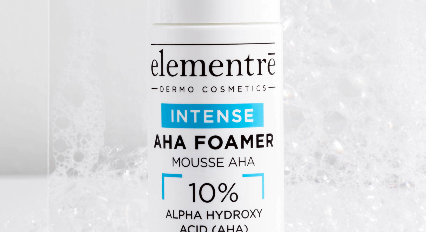 10% AHA Foamer With Bubbles