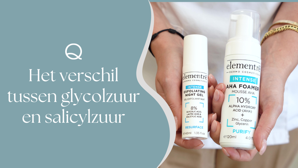 Het Verschil Tussen Glycolzuur En Salicylzuur
