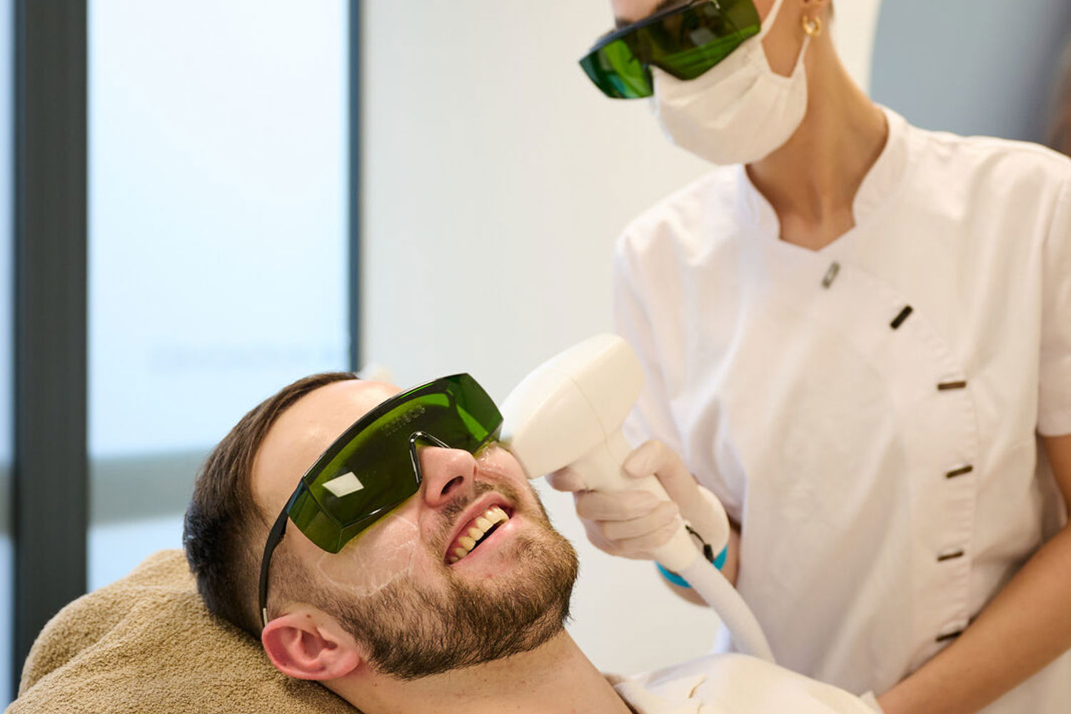 Laserontharen Mannen Specialist